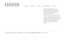 Tablet Screenshot of karavanlandskap.se